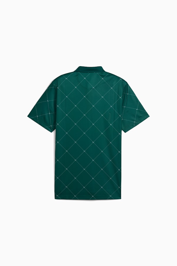 Pure 2.0 Argyle Golf Polo Men, Dark Myrtle-White Glow, extralarge-GBR