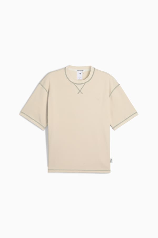 MMQ Rib Tee Men, Alpine Snow, extralarge