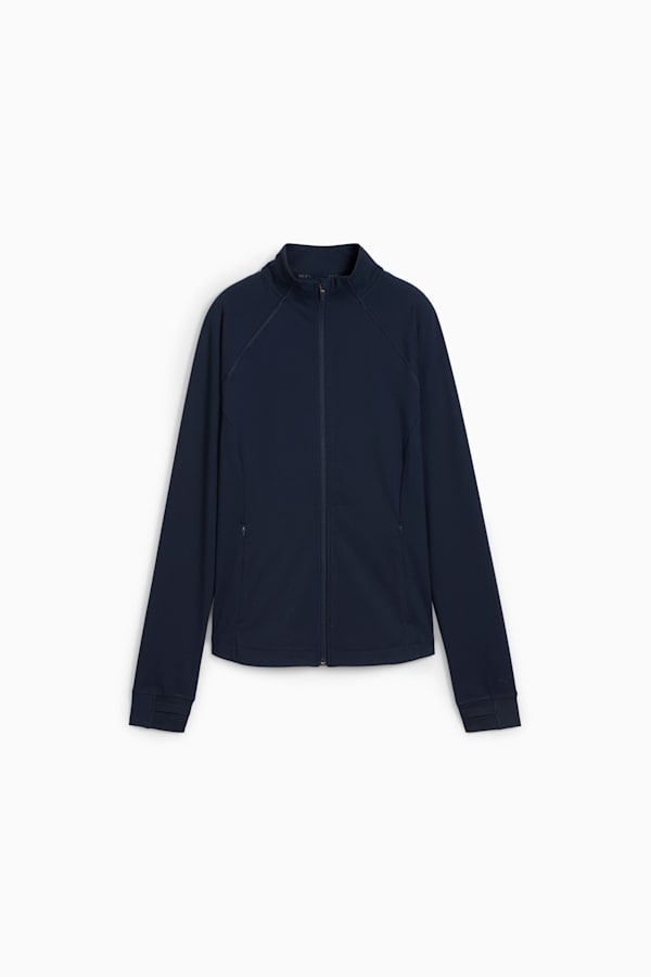 CLOUDSPUN Tech Zip-Up Power Jacket Women, Deep Navy, extralarge