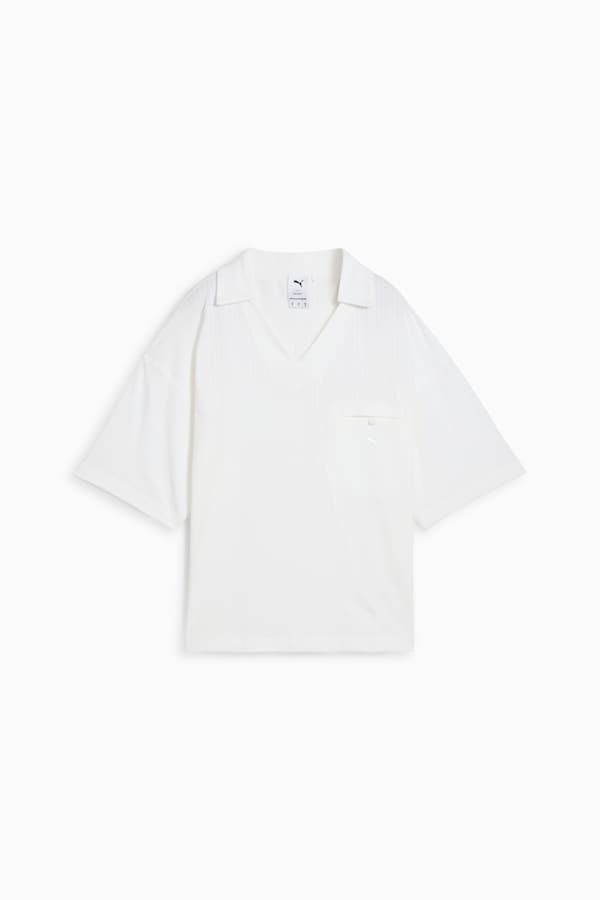 YONA Oversized Polo Women, PUMA White, extralarge-GBR