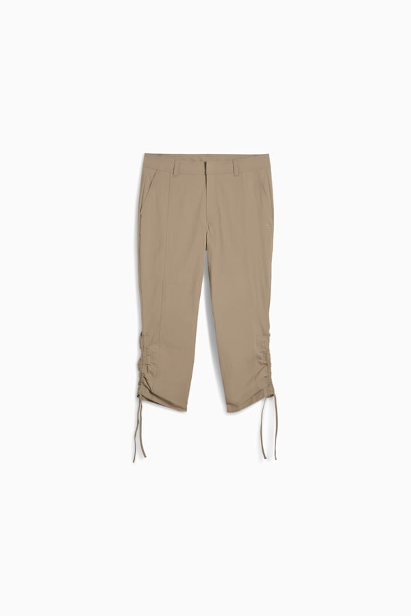 YONA Capri Pants Women, Velvet Moss, extralarge