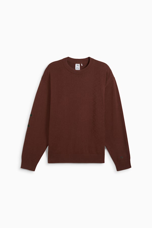 PALAIS ARTISAN Crew Top Men, Chocotart, extralarge