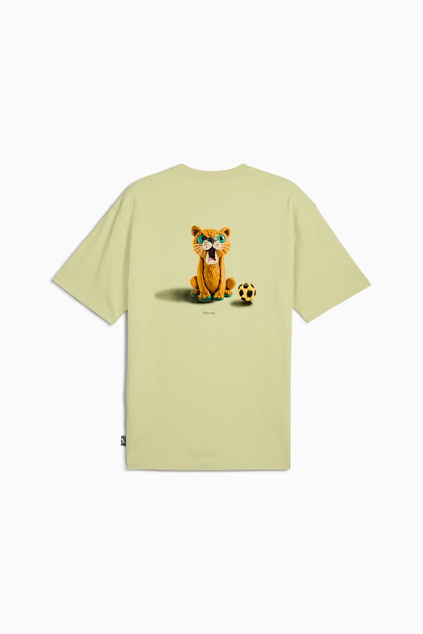 GRAPHICS The PUMA Cat Tee Men, Pistachio Green, extralarge