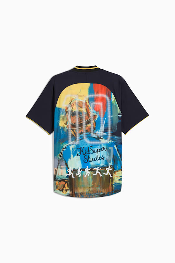 PUMA x KIDSUPER Graphic Jersey Men, New Navy, extralarge