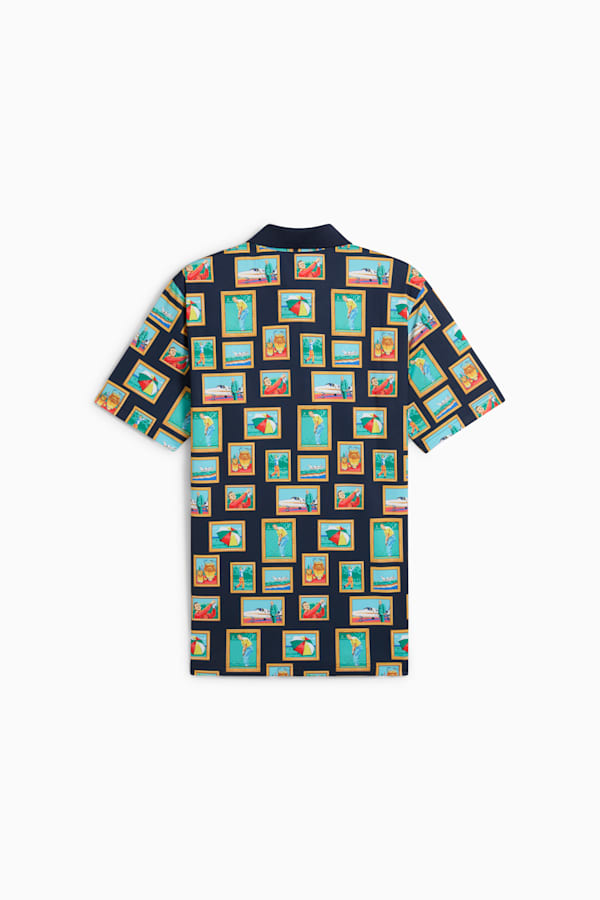 PUMA x ARNOLD PALMER Photo Golf Polo Men, Deep Navy, extralarge