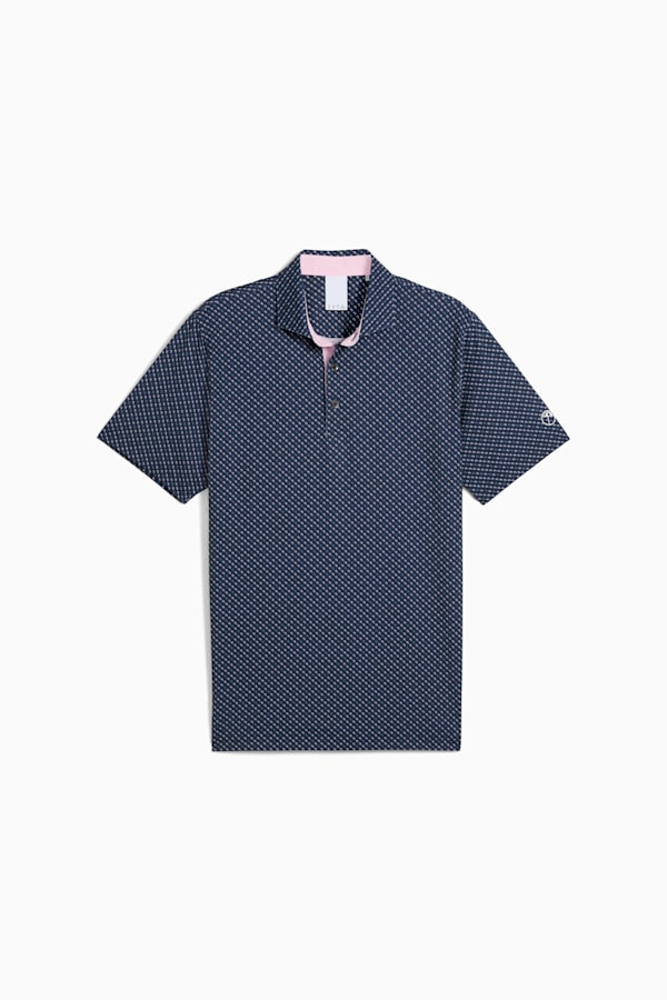 PUMA x ARNOLD PALMER Micro Umbrellas Golf Polo Men, Deep Navy, extralarge