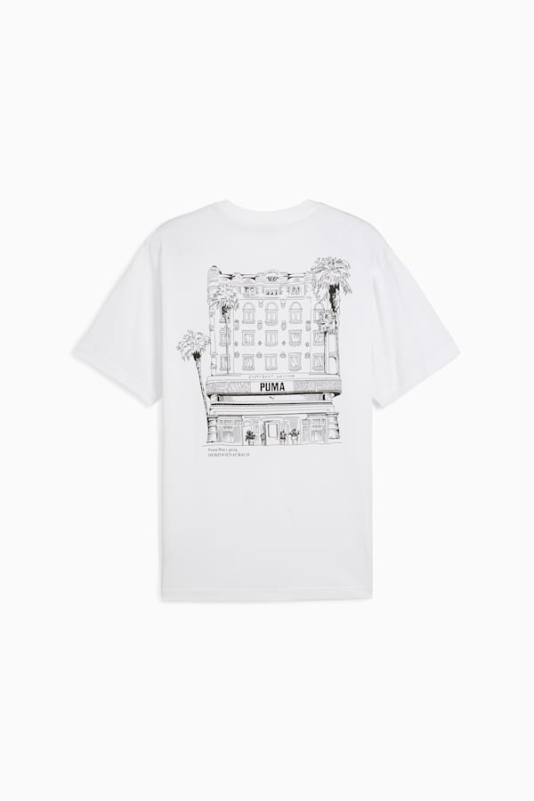 GRAPHICS PUMA Hotel Relaxed Tee Men, PUMA White, extralarge
