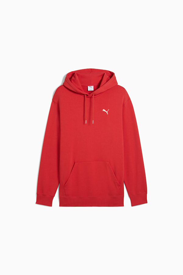 WARDROBE Essentials Hoodie Men, Red Fire, extralarge-GBR