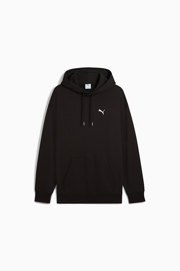 WARDROBE ESS Relaxed Hoodie Men, PUMA Black, extralarge