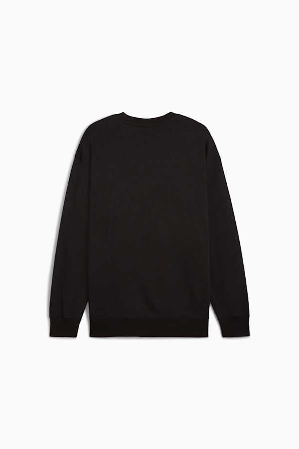 WARDROBE ESS Relaxed Crew Men, PUMA Black, extralarge