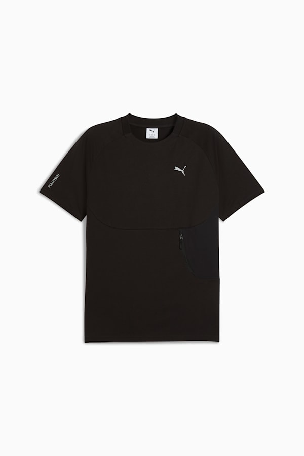 PUMATECH Pocket Tee Men, PUMA Black, extralarge
