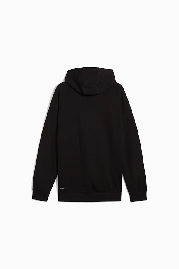 PUMATECH DELTAKNIT Relaxed Hoodie Men, PUMA Black, extralarge