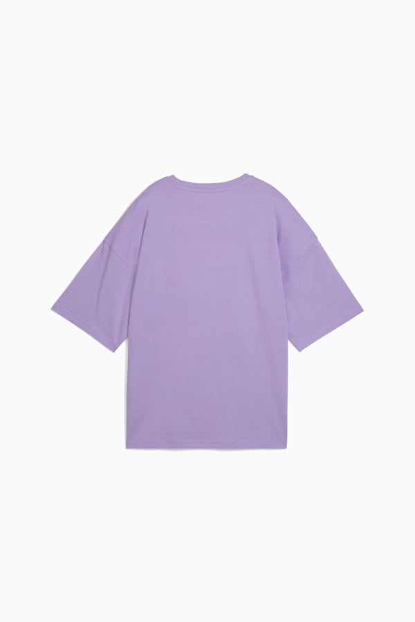 Wardrobe Essentials Oversized Tee Women, Lavender Alert, extralarge-GBR