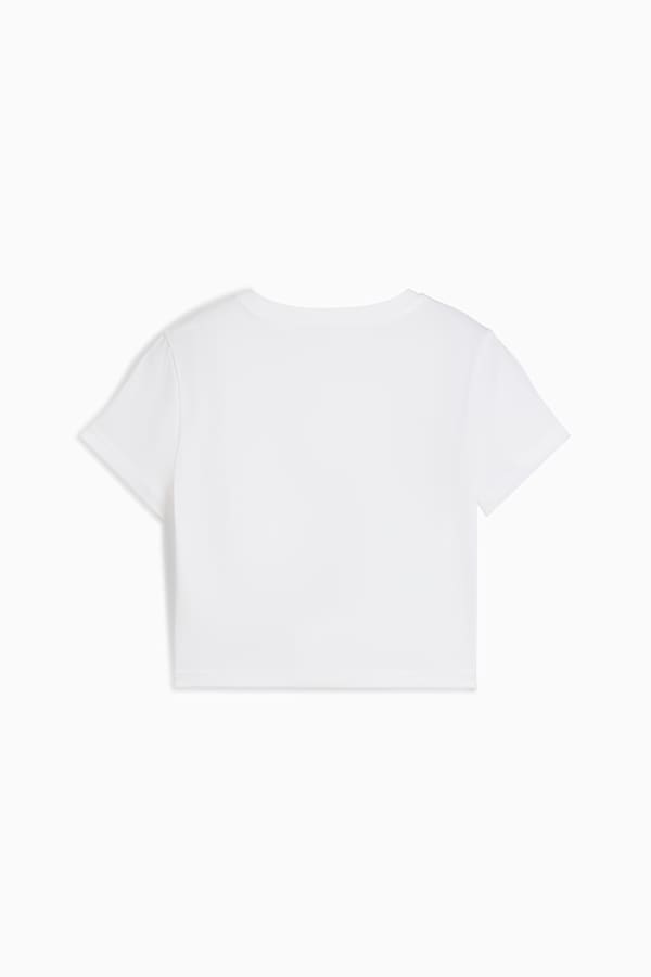 WARDROBE Essentials Baby Tee Women, PUMA White, extralarge