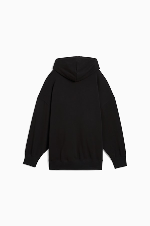 WARDROBE ESS Oversized Hoodie Women, PUMA Black, extralarge-GBR