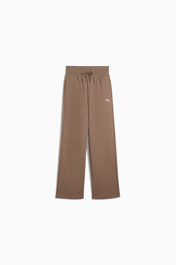Wardrobe Essentials Relaxed Wide Leg Sweatpants Women, Totally Taupe, extralarge-GBR
