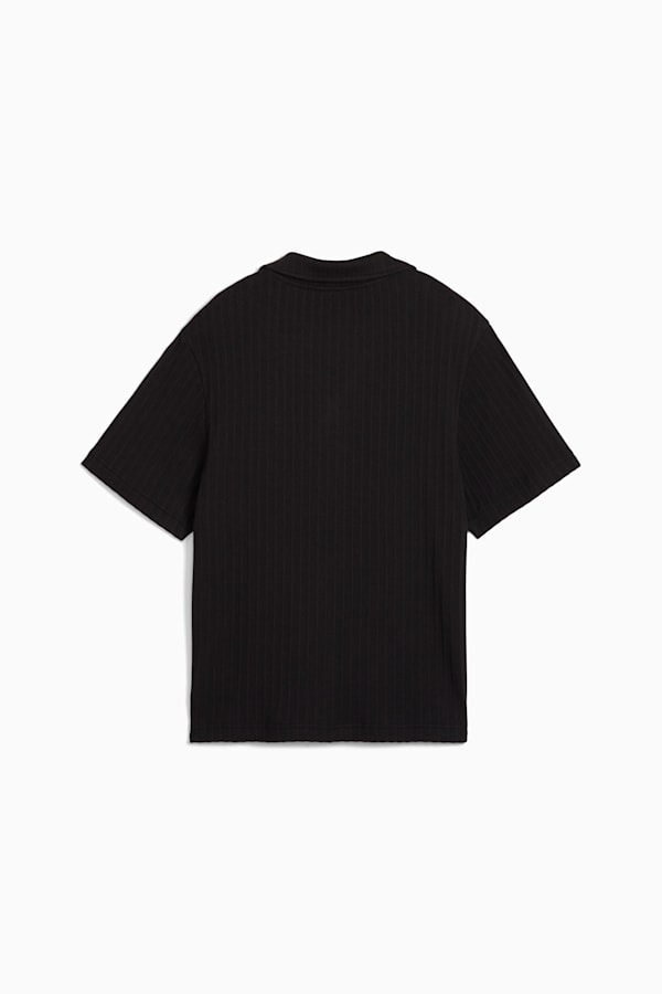 WARDROBE Essentials Shirt Pointelle Women, PUMA Black, extralarge