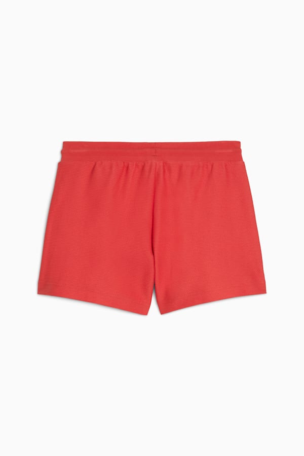 PREMIUM Essentials A-Line Shorts 4' Jacquard Women, Red Fire, extralarge-GBR