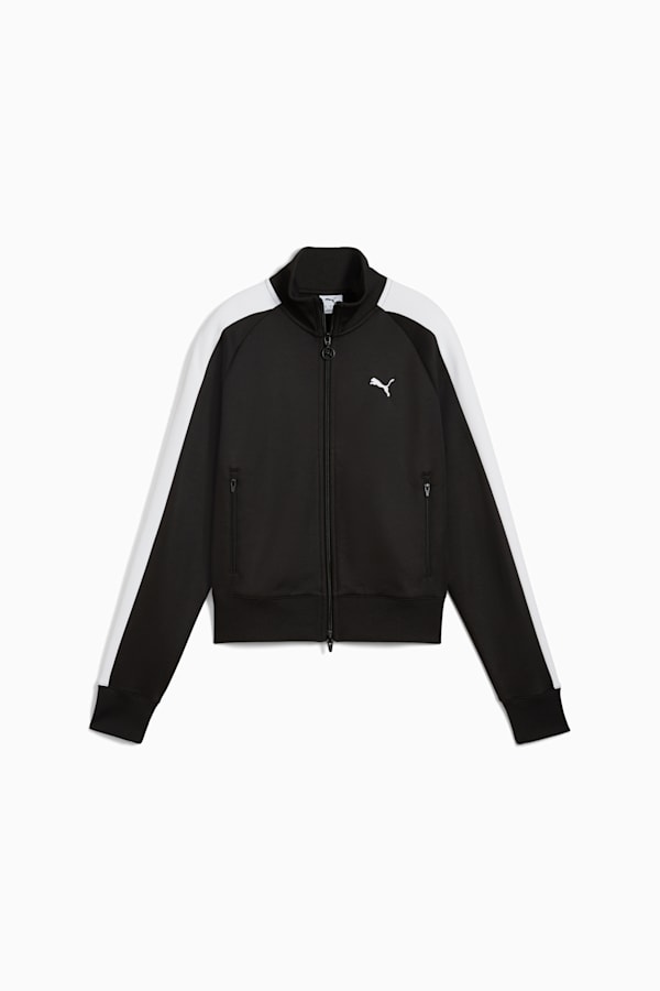T7 ALWAYS ON Short Track Jacket Women, PUMA Black, extralarge
