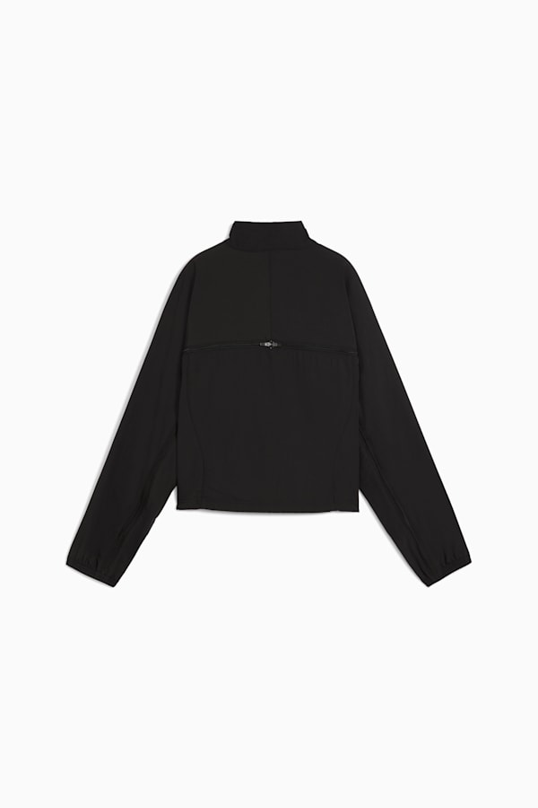 DARE TO Oversized Zip-Off Woven Jacket Women, PUMA Black, extralarge