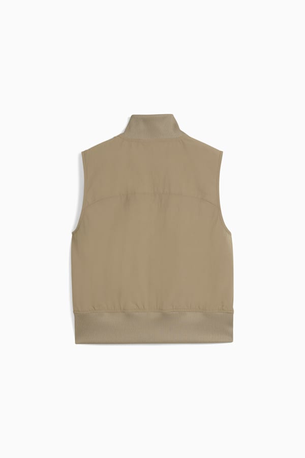 DARE TO Full-Zip Woven Vest Women, Velvet Moss, extralarge