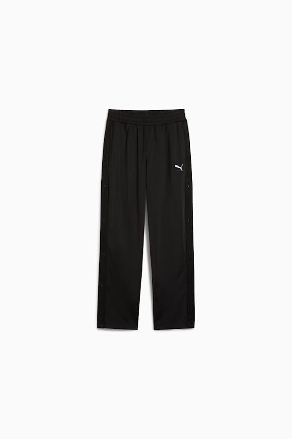 WARDROBE ESS Relaxed Popper Pants Youth, PUMA Black, extralarge-GBR