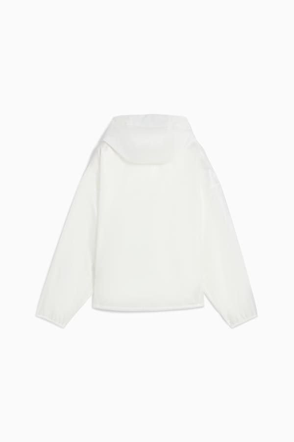 WARDROBE ESS Oversized Wind Jacket Women, PUMA White, extralarge