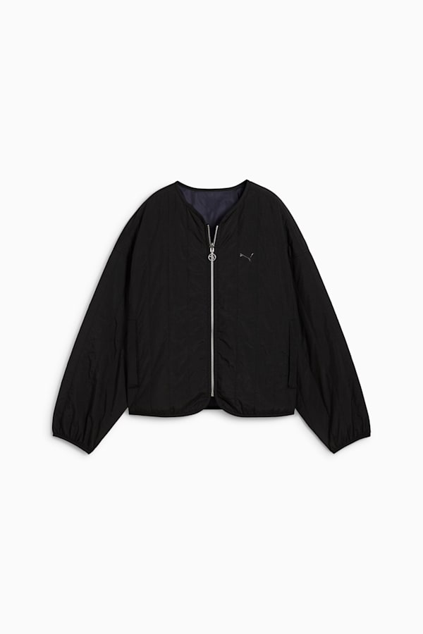 Relaxed Reversible Liner Jacket Women, PUMA Black, extralarge
