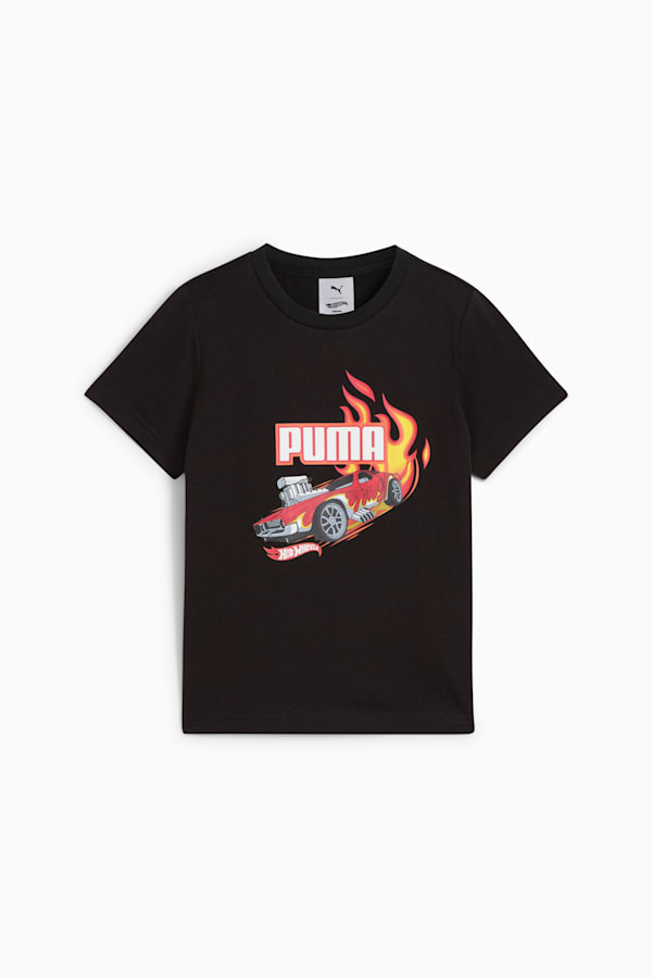 PUMA x HOT WHEELS™ Graphic Tee Kids, PUMA Black, extralarge-GBR