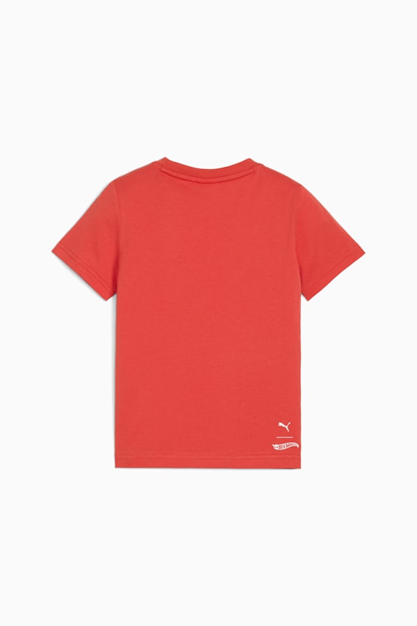 PUMA x HOT WHEELS™ Graphic Tee Kids, Red Fire, extralarge-GBR