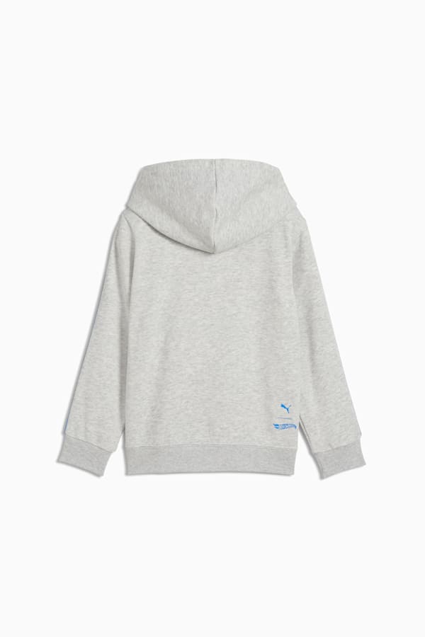 PUMA x HOT WHEELS™ Hoodie Kids, Light Gray Heather, extralarge-GBR