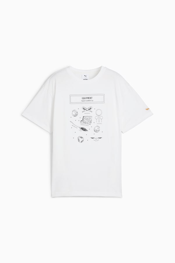 PUMA x HARRY POTTER Relaxed Graphic Tee Youth, PUMA White, extralarge-GBR
