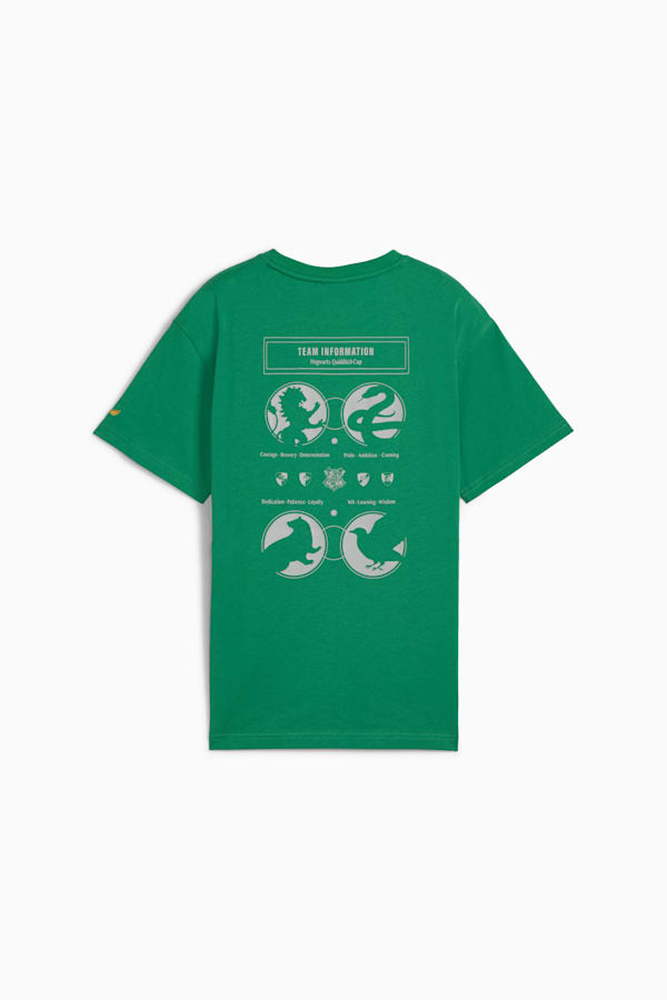 PUMA x HARRY POTTER Relaxed Graphic Tee Youth, Archive Green, extralarge-GBR
