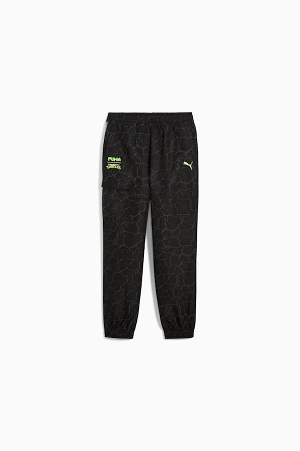 PUMA x TMNT Relaxed Woven Cargo Pants Youth, PUMA Black, extralarge-GBR