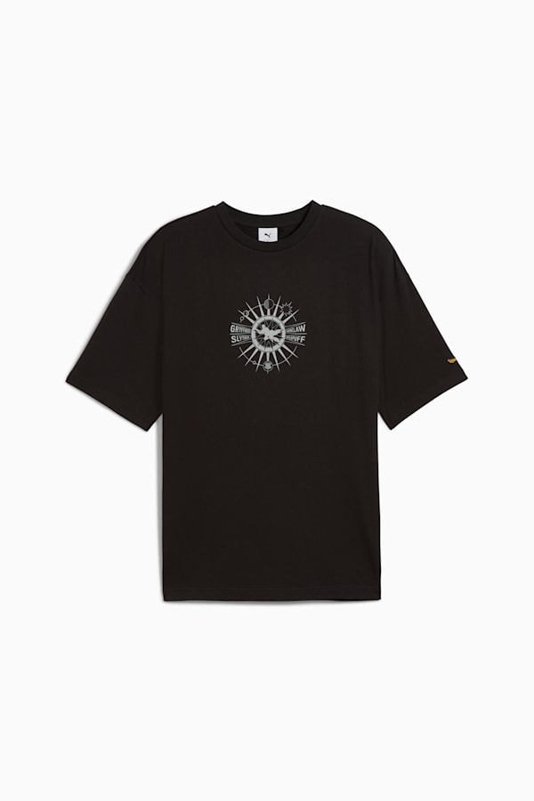 PUMA X HARRY POTTER Oversized Graphic Tee Unisex, PUMA Black, extralarge-GBR