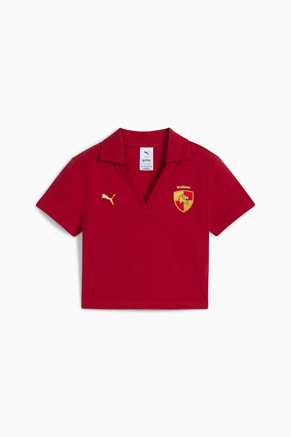 PUMA x HARRY POTTER Polo Shirt Women, Dark Crimson, extralarge-GBR