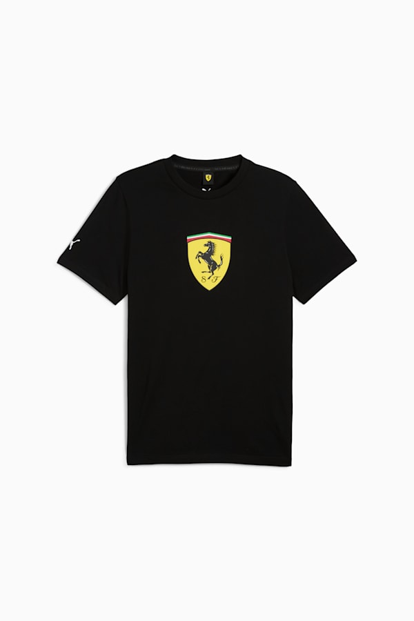Scuderia Ferrari HP Race Coloured Big Shield Tee Men, PUMA Black, extralarge