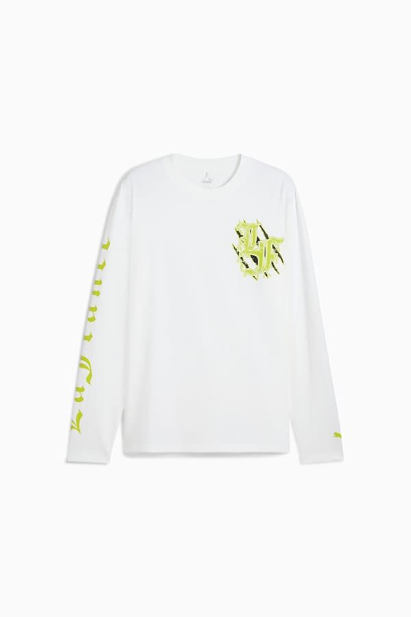 PUMA x LAMELO BALL LaFrancé Assist Long Sleeve Tee Men, PUMA White, extralarge-GBR