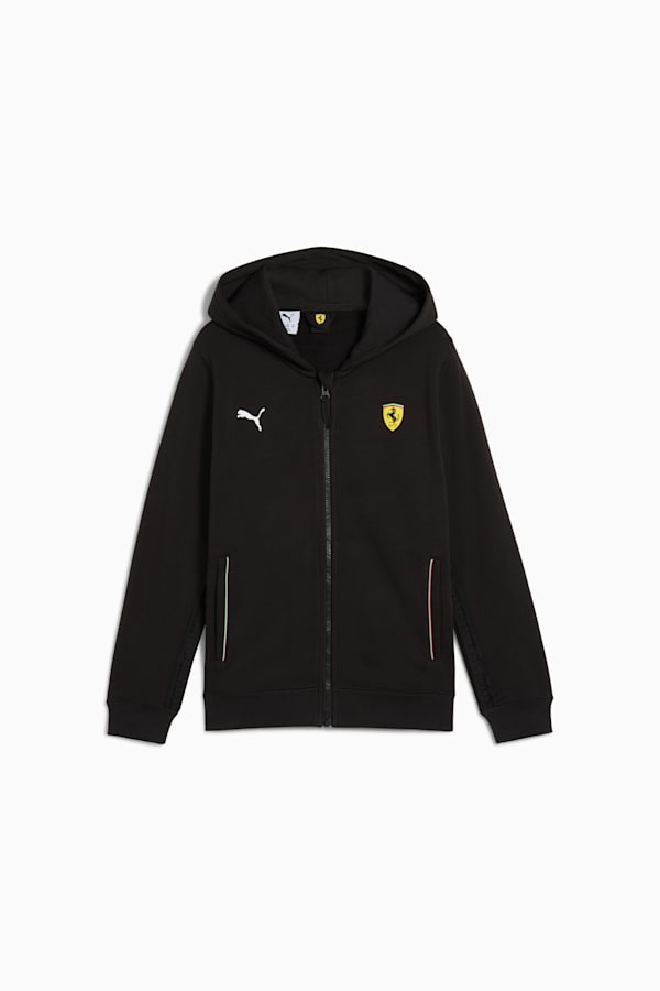 Scuderia Ferrari HP Race Hoodie Youth, PUMA Black, extralarge
