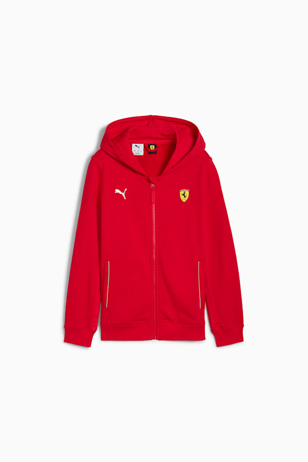 Scuderia Ferrari HP Race Hoodie Youth, Rosso Corsa, extralarge