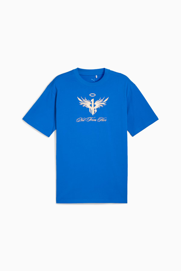 Melo Golden Basketball Tee Men, PUMA Team Royal, extralarge