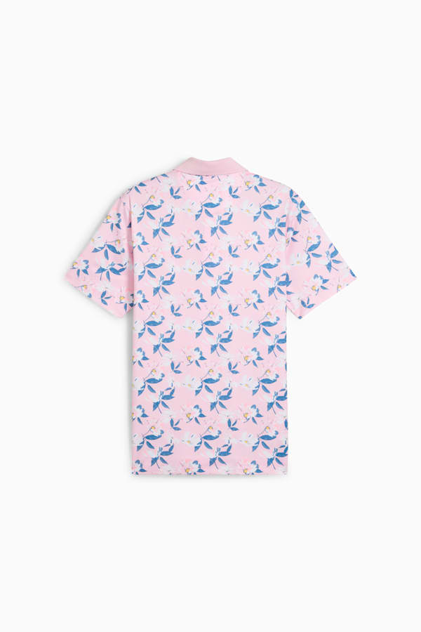 PUMA x ARNOLD PALMER Spring Florals Golf Polo Men, Pale Pink, extralarge