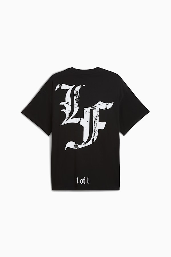 PUMA HOOPS x LAFRANCÉ Written in Chrome Tee Unisex, PUMA Black, extralarge