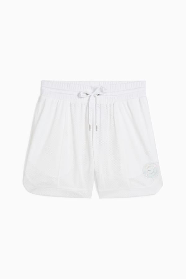 Jer-She Basketball Shorts Women, PUMA White, extralarge