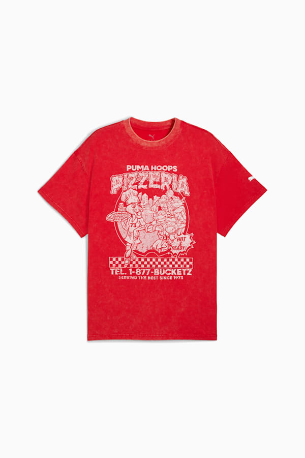 PUMA x TMNT Basketball Tee Men, For All Time Red, extralarge