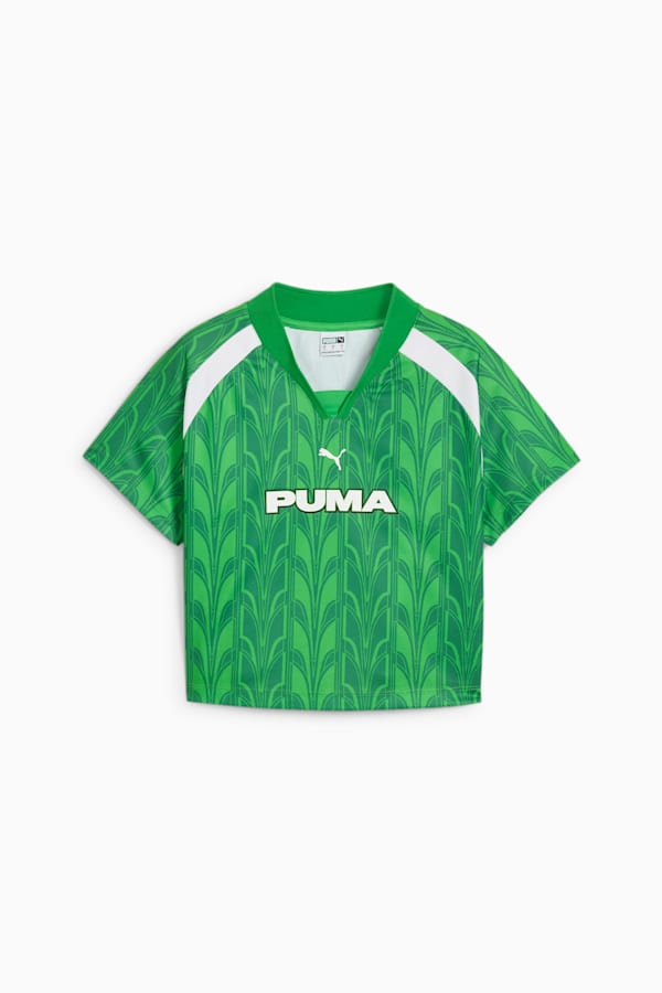 FOOTBALL JERSEY Baby Tee Women, PUMA Green, extralarge