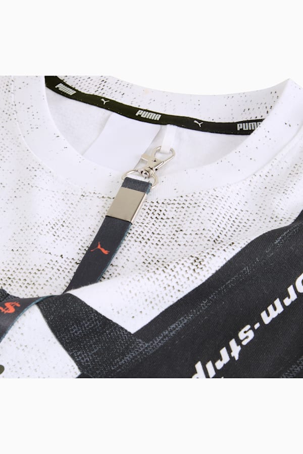 A$AP ROCKY x PUMA Seatbelt Tee, PUMA White-Puma Black, extralarge