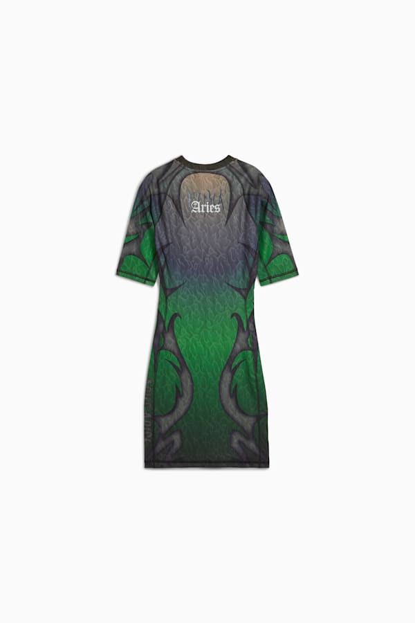 PUMA x ARIES Dress Women, Fluro Green Pes, extralarge
