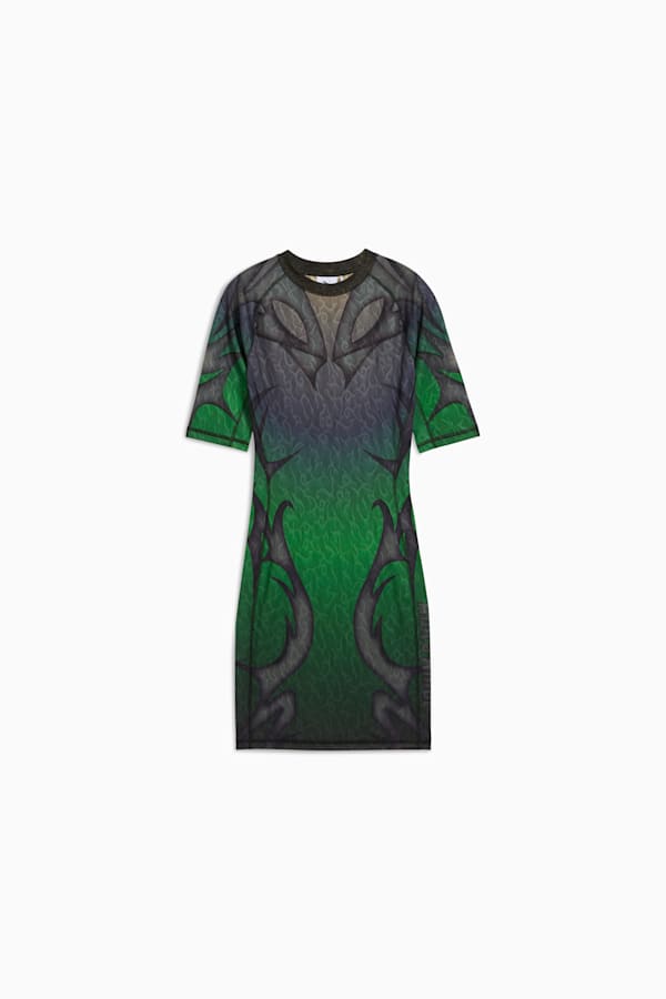PUMA x ARIES Dress Women, Fluro Green Pes, extralarge