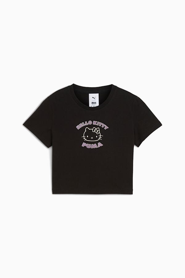 PUMA x HELLO KITTY AND FRIENDS Graphic Baby Tee Women, PUMA Black, extralarge-GBR
